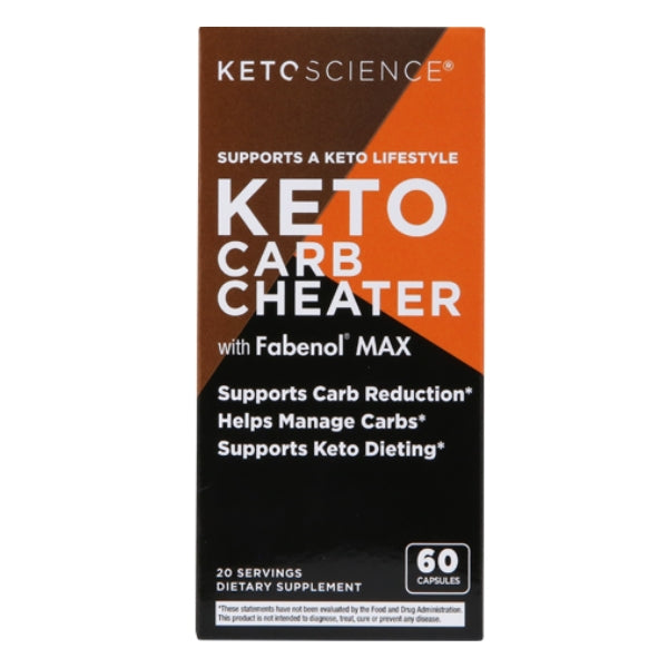 Apoyo KETO para Carbohidratos KETOSCIENCE® (60 caps), Windmill