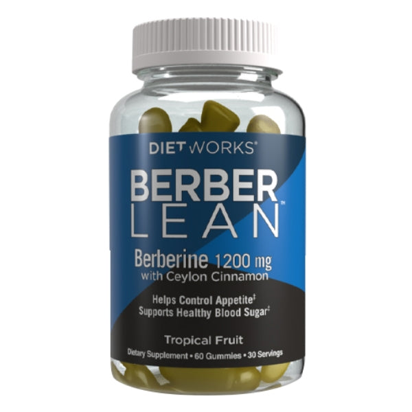 Berberina Sabor Tropical BerberLean™ DietWorks® (60 gomitas), Windmill
