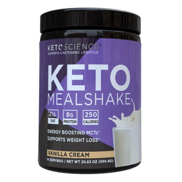 Malteada KETO Energía + Perdida de Peso Sabor Vainilla KetoScience® (590.8 g), Windmill