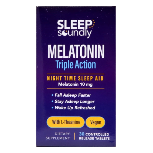 Melatonina Triple Acción Sleep Soundly® (30 caps), Windmill