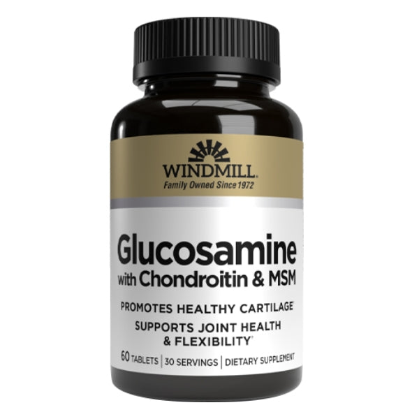 Glucosamina con Condroitina y MSM (60 tabs), Windmill
