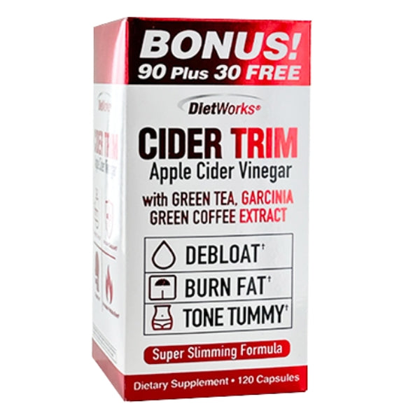 Sidra de Manzana Cider Trim, DietWorks® (120 caps), Windmill
