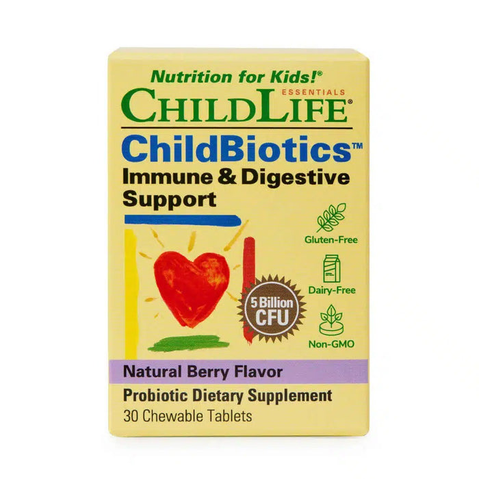 CC Childbiotics Apoyo Inmunologico y Digestivo para Niños (30 tabs masticables), Child Life