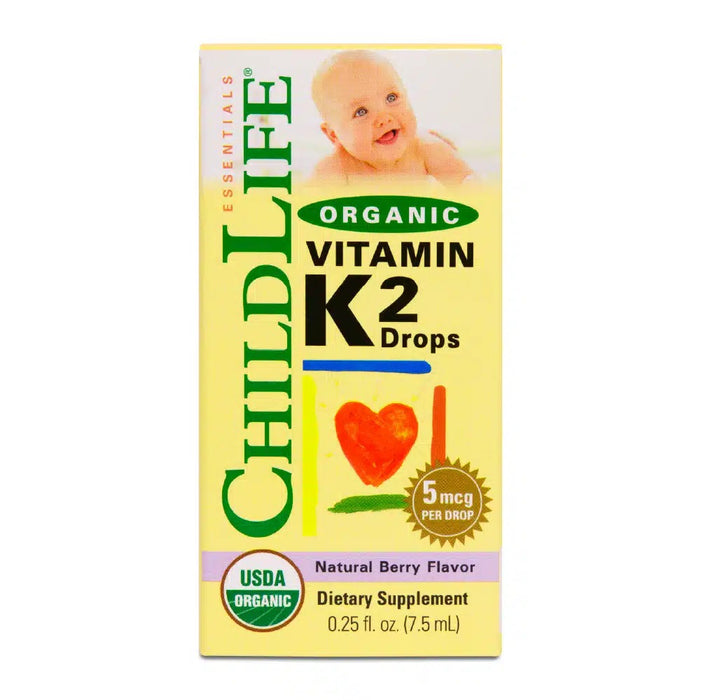 Vitamina K2 Organica para Niños (0.25 fl oz 7.25 ml), Child Life