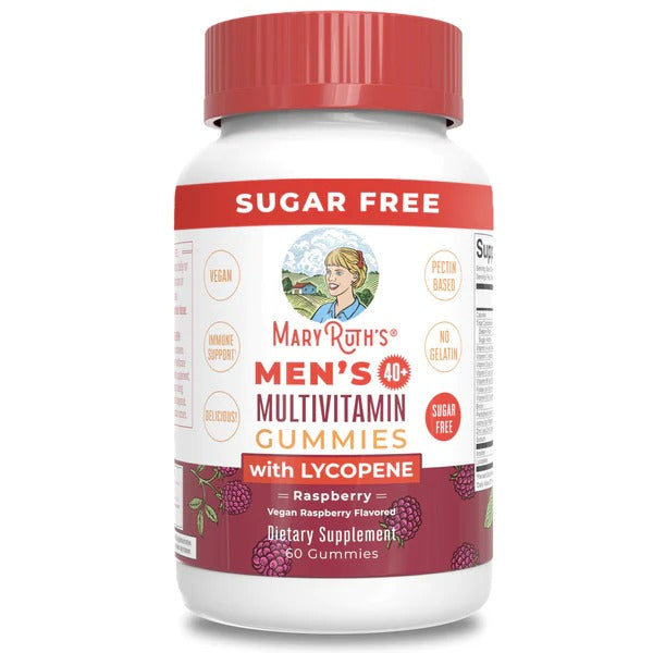Multivitaminico Para Hombres Mayores De 40 Años (60 gomitas), Mary Ruth´s