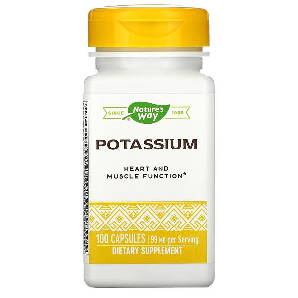 Potasio 99 mg (100 caps), Nature's Way