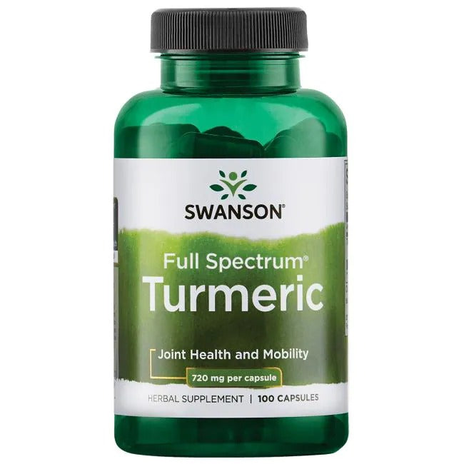 Curcuma De Espectro Completo 720 mg (100 caps), Swanson