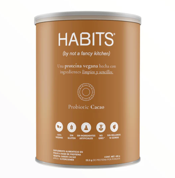 Proteína Probiótica Sabor Chocolate (488 g), Habits