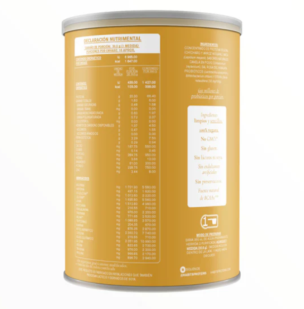 Proteína Probiótica Sabor Maca Cacao (488 g), Habits