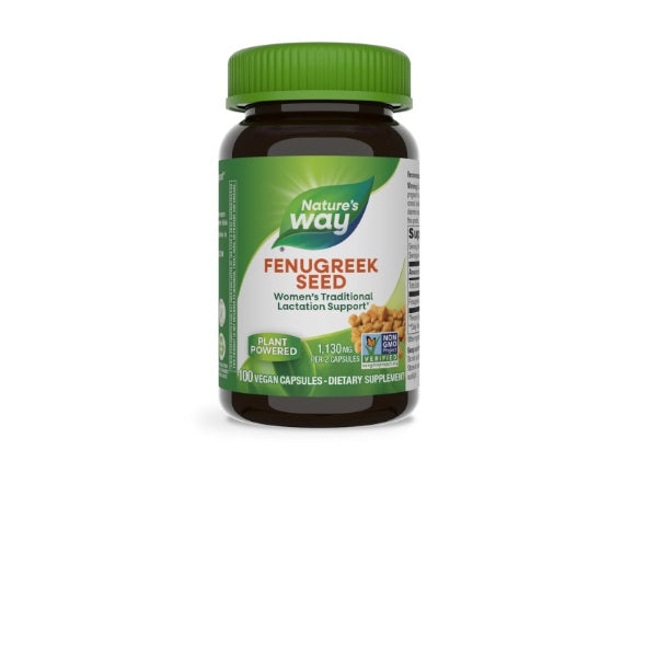 Semilla de Fenogreco 1220 mg, Fenugreek Seed (100 veg caps), Nature's Way