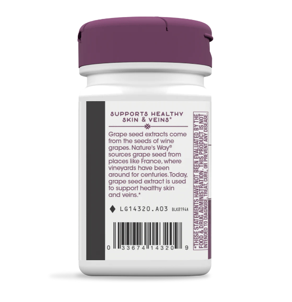 Semilla de Uva 100 mg (30 veg caps), Nature's Way