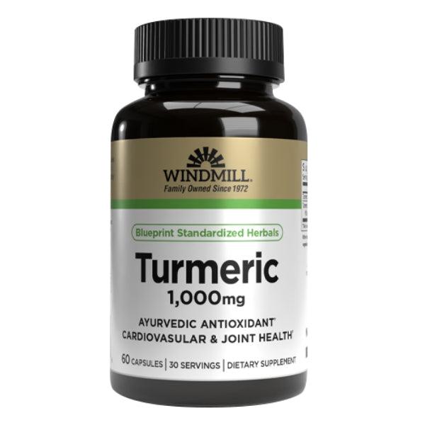 Cúrcuma 1000 mg (60 caps), Windmill