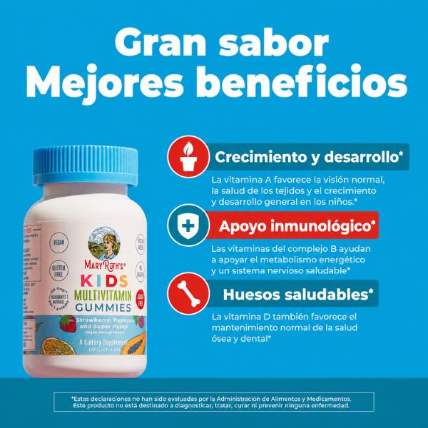 KIT #25 Multivitamínico y Sueño para Niños (60 gomitas c/u), MaryRuth's