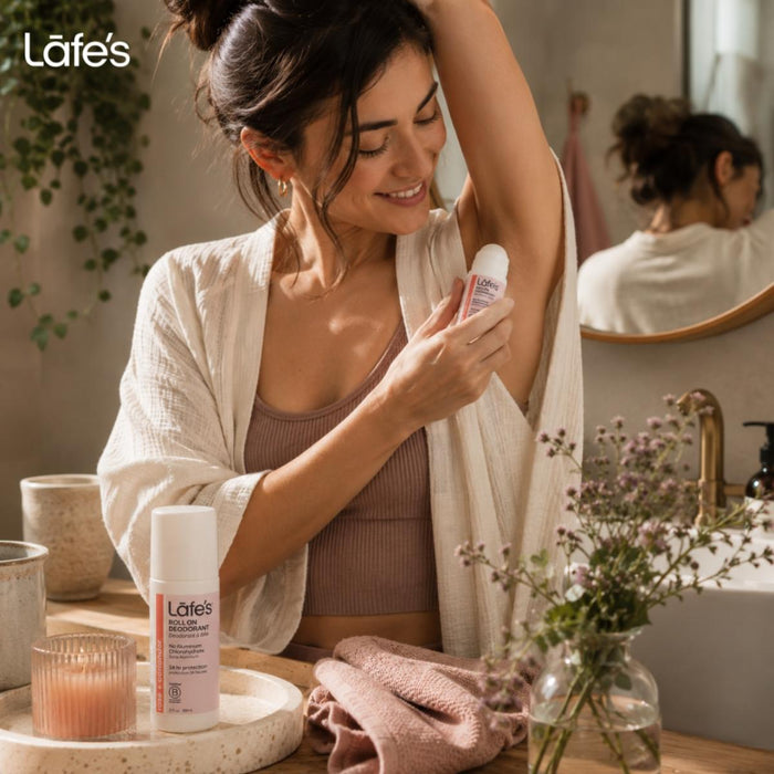 Desodorante Roll-On Lavanda + Aloe (3 oz / 88 ml), Lafe's