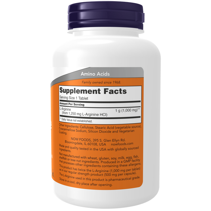 L-Arginina Doble Potencia 1000 mg (120 tabs)