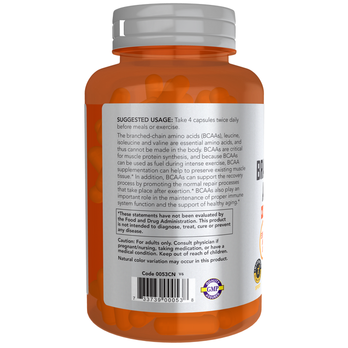 Aminoacidos de Cadena Ramificada (120 veg caps)