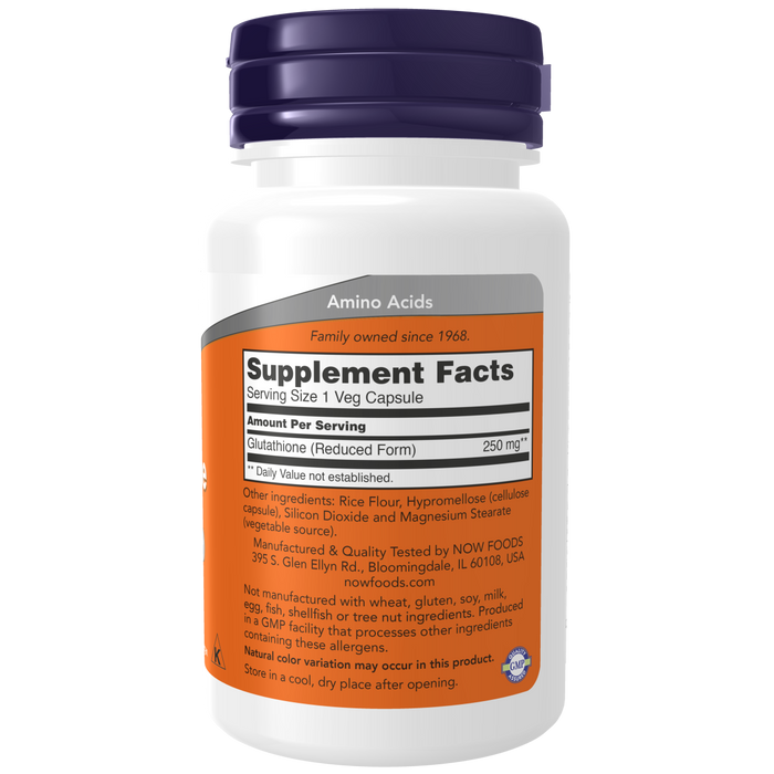 Glutation 250 mg (60 veg caps)
