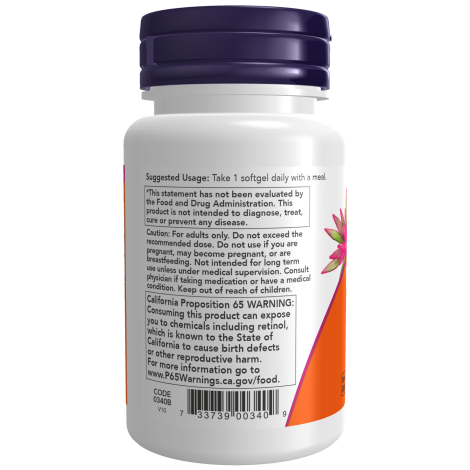 Vitamina A 25,000 (100 softgels)