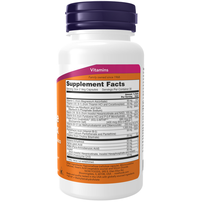 Complejo B Co-Enzima (60 veg caps)