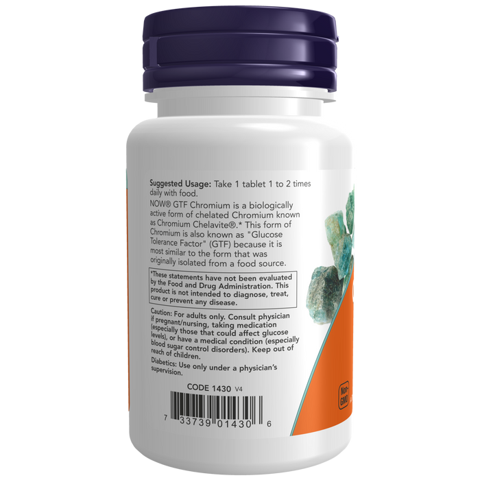 GTF Cromo 200 mcg (100 tabs)