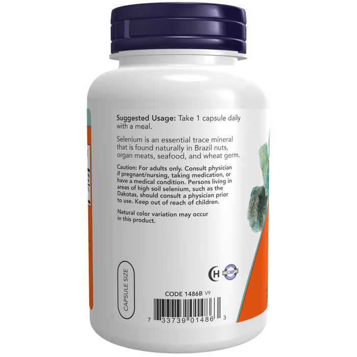 Selenio 200 mcg (180 veg caps)