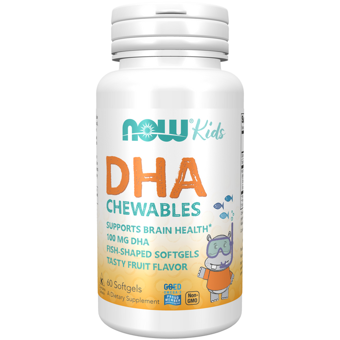 DHA Masticable para Niños 100 mg (60 softgels)