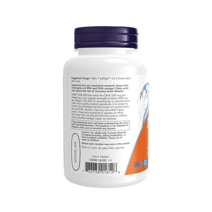 DHA-500 Doble Potencia (90 softgels)