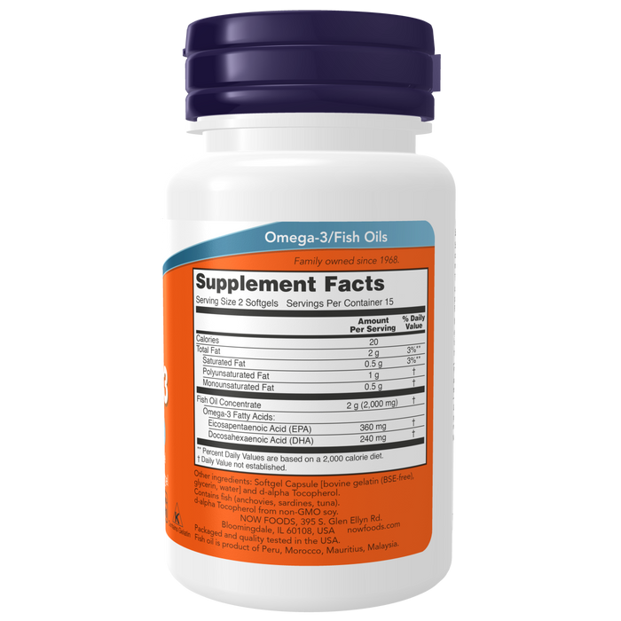 Omega-3 Destilada Molecularmente (30 softgels)