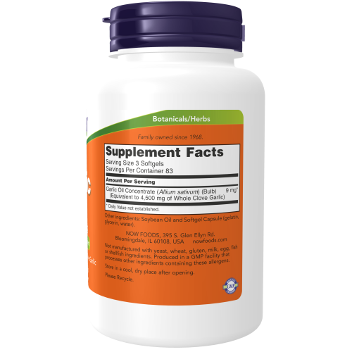 CC Aceite de Ajo 1500 mg (250 softgels)