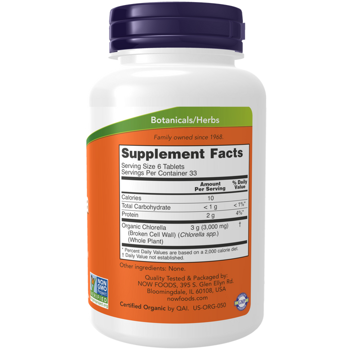 Clorela Organica 500 mg (200 tabs)