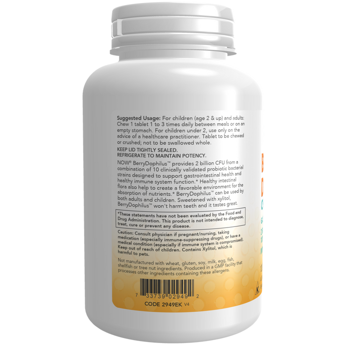 BerryDophilus™ para Niños (120 masticables)