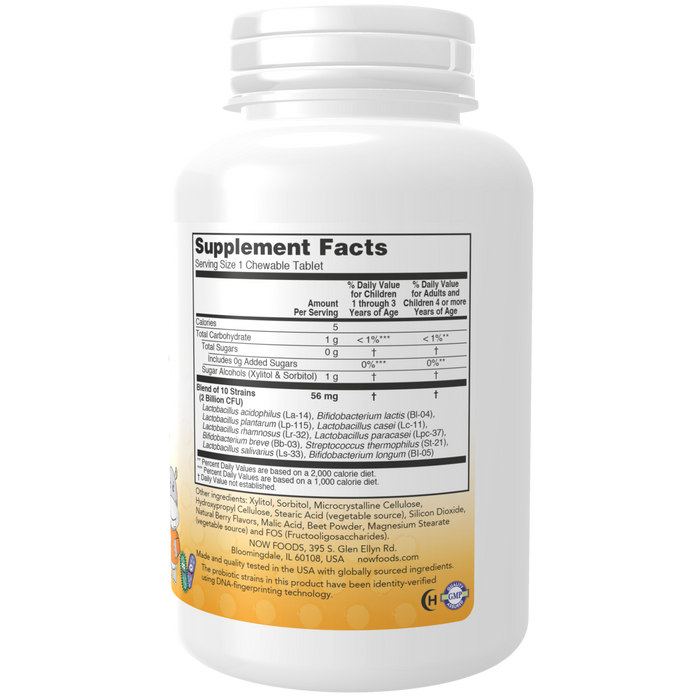 BerryDophilus™ para Niños (120 masticables)