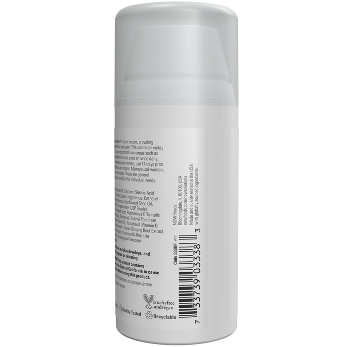 Crema para Piel con Progesterona (3 oz 85 g)