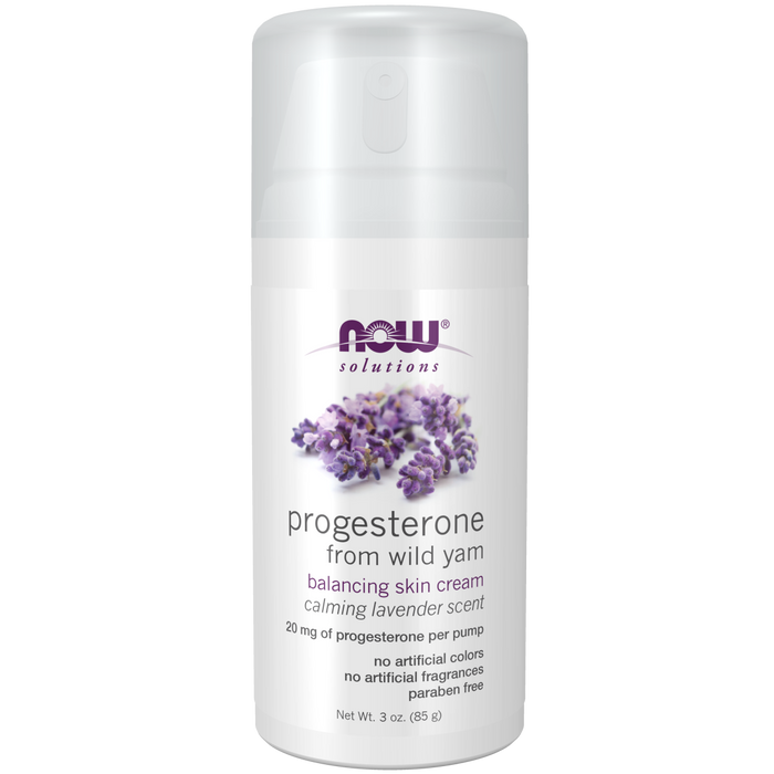 Crema de Progesterona de Camote Silvestre con Lavanda Para la Piel (3oz/85gr)