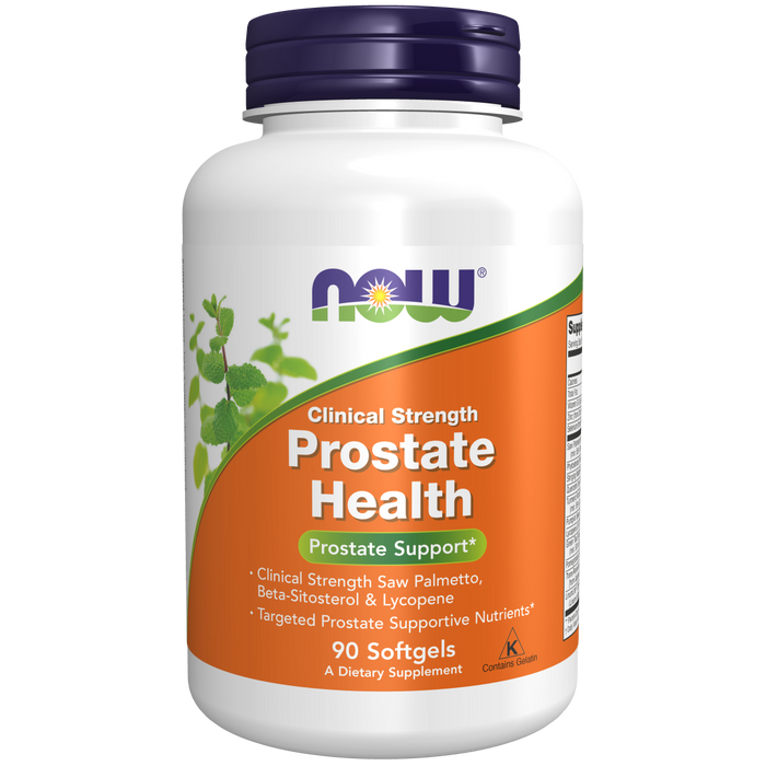 Fuerza Clinica Salud de la Prostata (90 softgels), Now