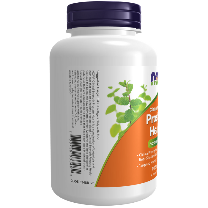 Fuerza Clinica Salud de la Prostata (90 softgels), Now