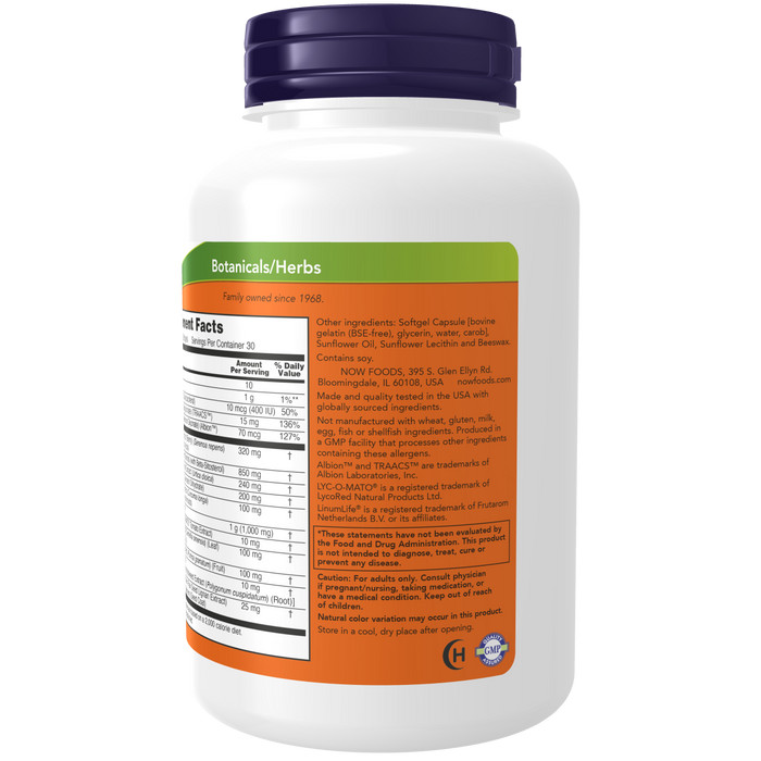 Fuerza Clinica Salud de la Prostata (90 softgels), Now