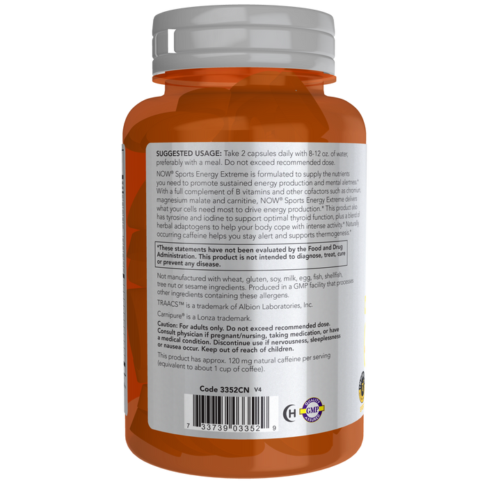 Energy Extreme (90 Veg Caps)/Energy Extreme VCAPS