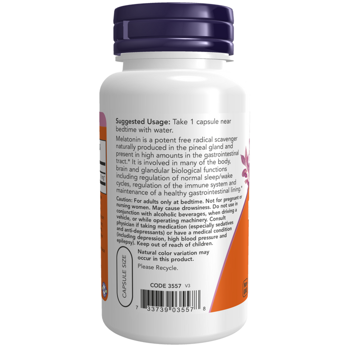 Melatonina 10mg Extra Fuerte (100 veg caps)