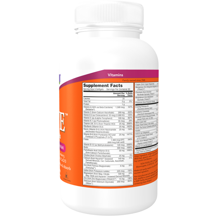 Multivitaminico para Mujeres Eve™ (180 softgels)