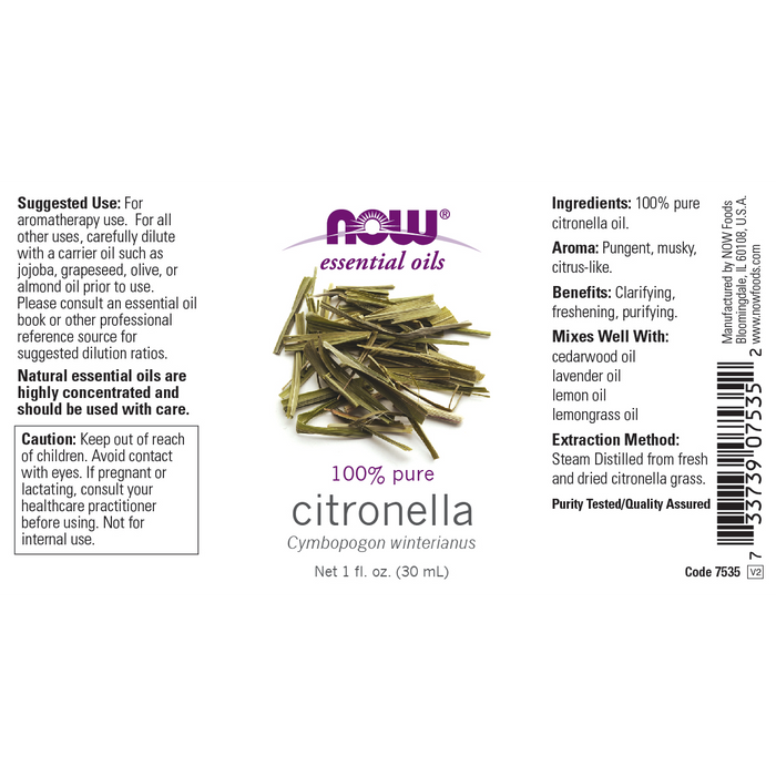 Aceite de Citronela (1 fl oz 30 ml)