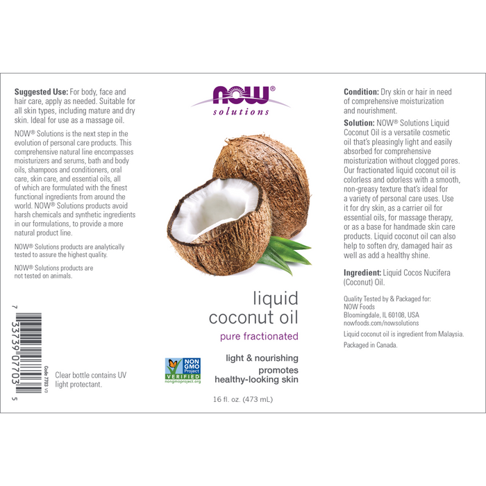 Aceite de Coco Liquido (473 ml)