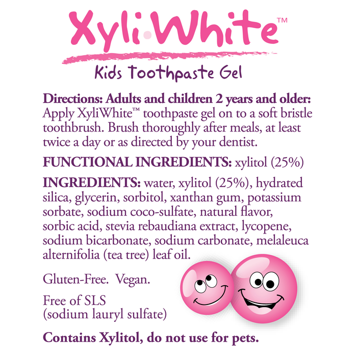Pasta Dental Para Niños XyliWhite Sabor Chicle (3 oz 85 g)