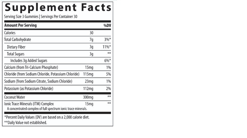 CC Electrolitos para Resistencia Sabor Lima limón (90 gomitas), Trace Minerals