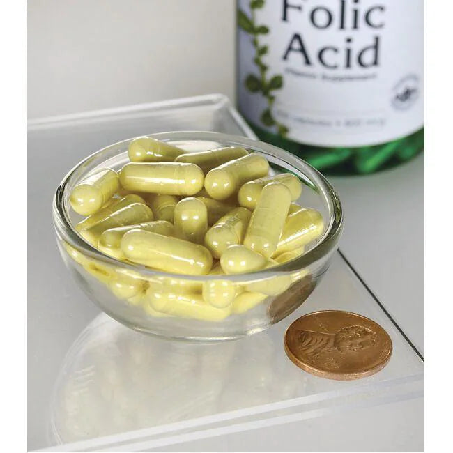 Acido Folico 800 mcg (250 caps), Swanson