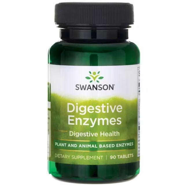 Enzimas Digestivas (90 tabs) , Swanson