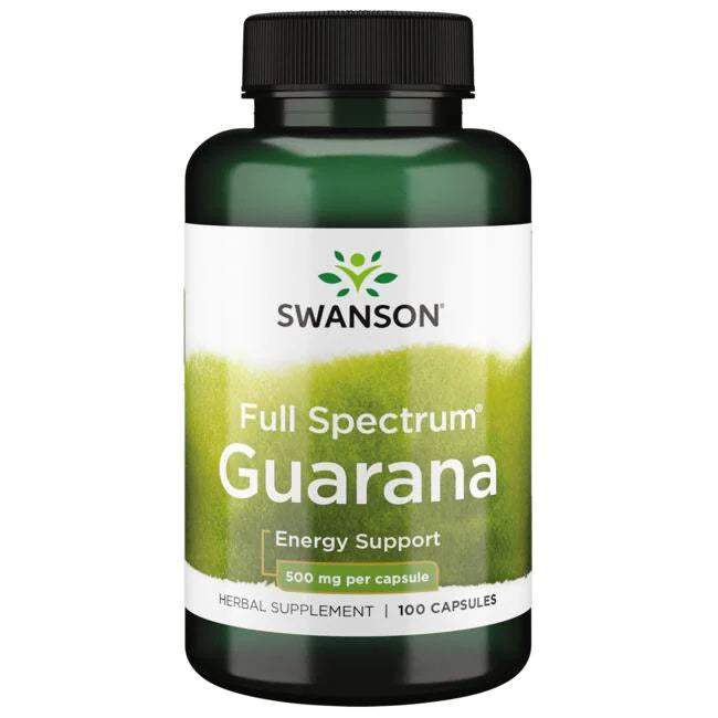Guarana 500 mg (100 caps), Swanson