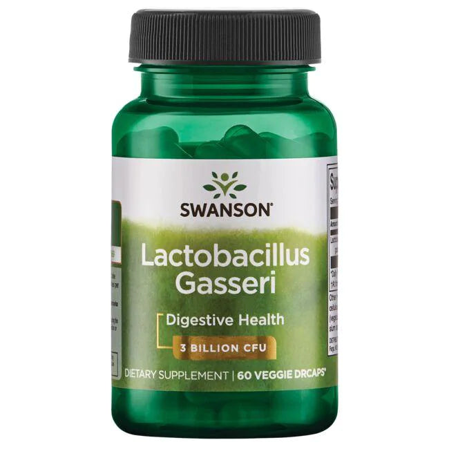 Probiótico Lactobacillus Gasseri 15 mg 3 Billion CFU (60 veg caps), Swanson