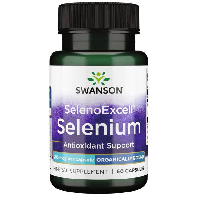 Selenio 200 mcg SelenoExcell® (60 caps), Swanson