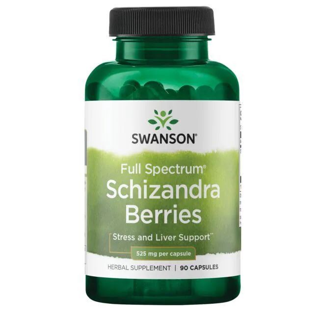 Schizandra 525mg (90 caps), Swanson